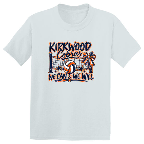 Kirkwood Volleyball Bow - Youth PosiCharge ® Competitor Tee Thumbnail