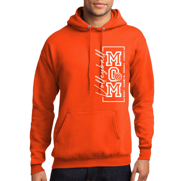 Kirkwood Volleyball Mom  - Core Fleece Pullover Hooded Sweatshirt Thumbnail