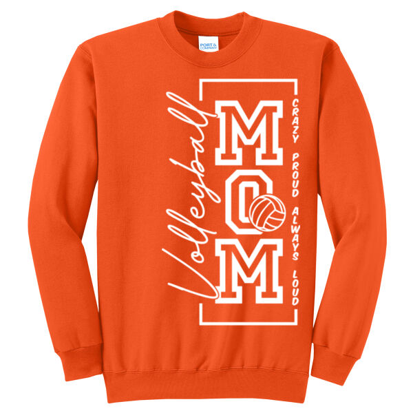 Kirkwood Volleyball Mom  - Core Fleece Crewneck Sweatshirt Thumbnail