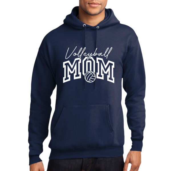 Kirkwood Volleyball Mom - Core Fleece Pullover Hooded Sweatshirt Thumbnail