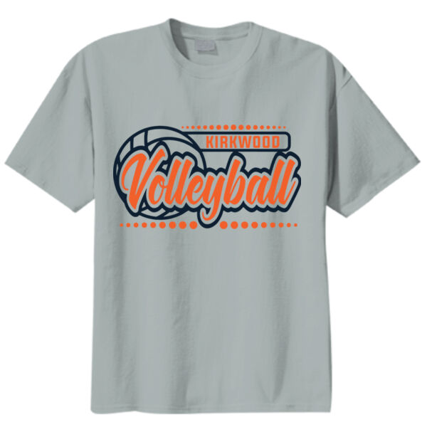 Kirkwood Volleyball Script  - Youth Core Blend Tee Thumbnail