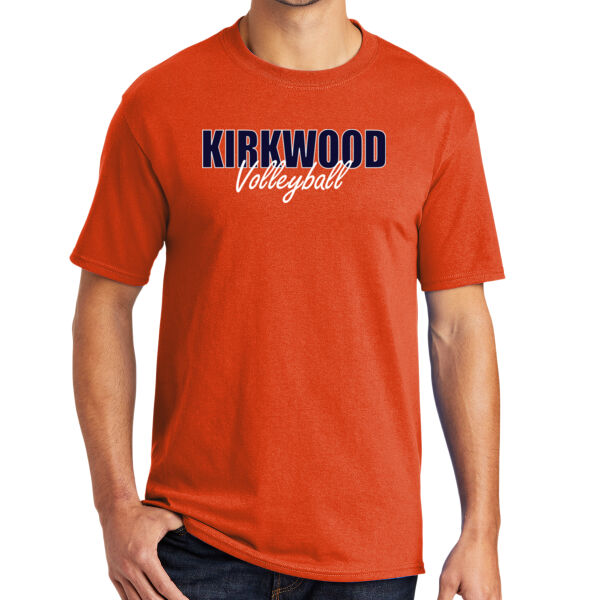 Kirkwood Volleyball Script  - Core Blend Tee Thumbnail