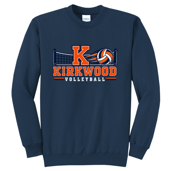 Kirkwood Volleyball Net  - Core Fleece Crewneck Sweatshirt Thumbnail
